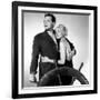 La Dame by Shanghai THE LADY FROM SHANGHAI by OrsonWelles with Orson Welles and Rita Hayworth, 1947-null-Framed Photo