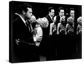 La Dame by Shanghai THE LADY FROM SHANGHAI by OrsonWelles with Orson Welles and Rita Hayworth, 1947-null-Stretched Canvas