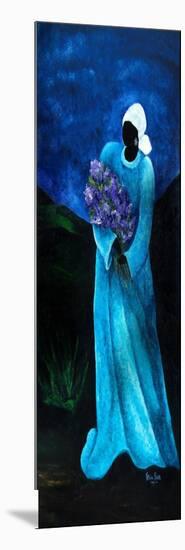 La Dame en Bleu, 2009-Patricia Brintle-Mounted Giclee Print