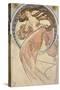 La Danse, 1898-Alphonse Mucha-Stretched Canvas