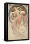 La Danse, 1898-Alphonse Mucha-Framed Stretched Canvas