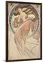 La Danse, 1898-Alphonse Mucha-Framed Giclee Print