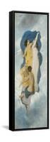 La Danse, décoration d'un salon-William Adolphe Bouguereau-Framed Stretched Canvas
