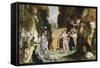 La danse des muses-Louis Boulanger-Framed Stretched Canvas