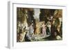 La danse des muses-Louis Boulanger-Framed Giclee Print