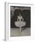 La Danseuse (The Dancer). Cover of Le Figaro Illustre, February 1895 (Colour Litho)-Jean Beraud-Framed Giclee Print