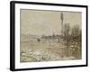 La Débâcle à Vétheuil-Claude Monet-Framed Giclee Print