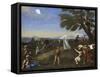 La décollation de saint Denis-Nicolas Poussin-Framed Stretched Canvas