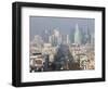 La Defense from the Arc De Triomphe, Paris, France, Europe-Martin Child-Framed Photographic Print