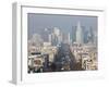 La Defense from the Arc De Triomphe, Paris, France, Europe-Martin Child-Framed Photographic Print