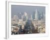 La Defense from the Arc De Triomphe, Paris, France, Europe-Martin Child-Framed Photographic Print