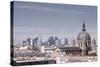 La Defense Rising Above the Rooftops of Paris, France, Europe-Julian Elliott-Stretched Canvas