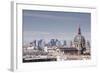 La Defense Rising Above the Rooftops of Paris, France, Europe-Julian Elliott-Framed Photographic Print