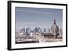 La Defense Rising Above the Rooftops of Paris, France, Europe-Julian Elliott-Framed Photographic Print