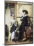 La Denteliere, 1889-Eduard Charlemont-Mounted Premium Giclee Print