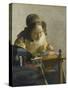La Dentellière-Johannes Vermeer-Stretched Canvas