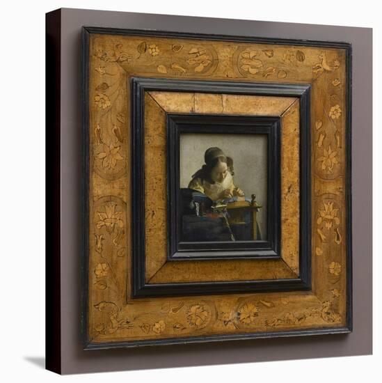 La Dentellière-Johannes Vermeer-Stretched Canvas