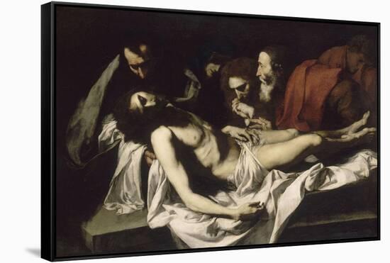 La Déposition du Christ-Jusepe de Ribera-Framed Stretched Canvas