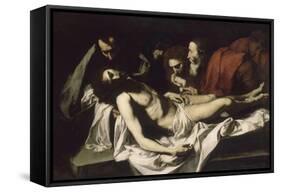 La Déposition du Christ-Jusepe de Ribera-Framed Stretched Canvas