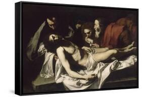 La Déposition du Christ-Jusepe de Ribera-Framed Stretched Canvas