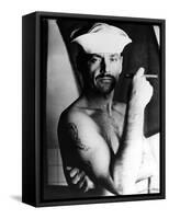 La Derniere Corvee THE LAST DETAIL by HalAshby with Jack Nicholson, 1973 (b/w photo)-null-Framed Stretched Canvas