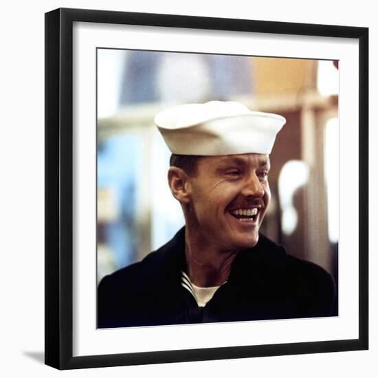 La Derniere Corvee THE LAST DETAIL by HalAshby with Jack Nicholson, 1973 (photo)-null-Framed Photo