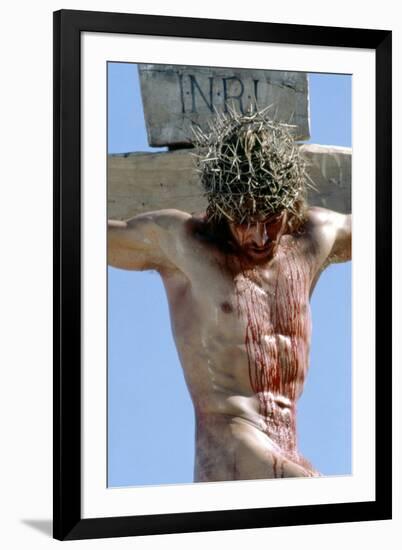 La Derniere Tentation du Christ THE LAST TEMPTATION OF CHRIST by Martin Scorsese with Willem Dafoe,-null-Framed Photo