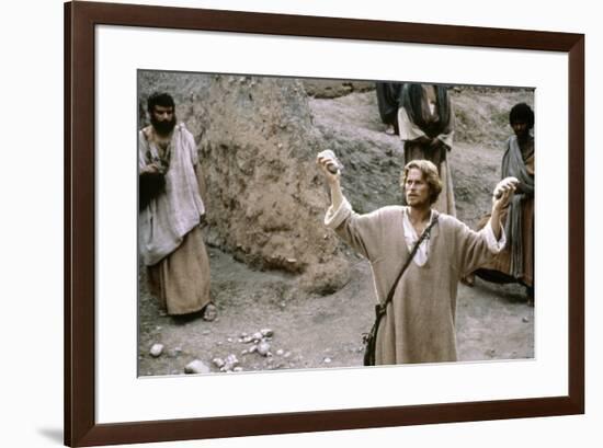 La Derniere Tentation du Christ THE LAST TEMPTATION OF CHRIST by Martin Scorsese with Willem Dafoe,-null-Framed Photo