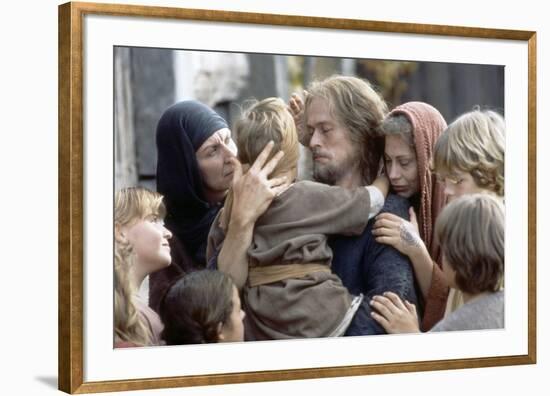 La Derniere Tentation du Christ THE LAST TEMPTATION OF CHRIST by Martin Scorsese with Willem Dafoe,-null-Framed Photo