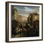 La descente de la Courtille-Charles-Gaugiran Nanteuil-Framed Giclee Print