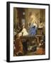 La descente du Saint Esprit-Charles Le Brun-Framed Giclee Print