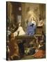 La descente du Saint Esprit-Charles Le Brun-Stretched Canvas