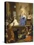 La descente du Saint Esprit-Charles Le Brun-Stretched Canvas