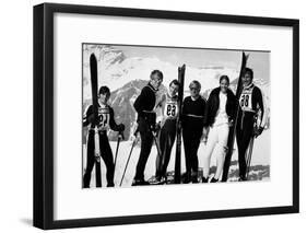 La Descente Infernale Downhill Racer De Michaelritchie Avec Robert Redford 1969-null-Framed Photo