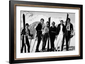 La Descente Infernale Downhill Racer De Michaelritchie Avec Robert Redford 1969-null-Framed Photo