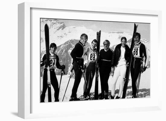 La Descente Infernale Downhill Racer De Michaelritchie Avec Robert Redford 1969-null-Framed Photo