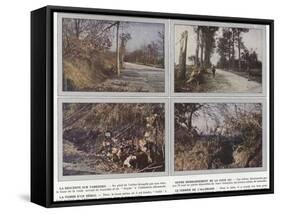 La Descente Sur Vareddes-Jules Gervais-Courtellemont-Framed Stretched Canvas