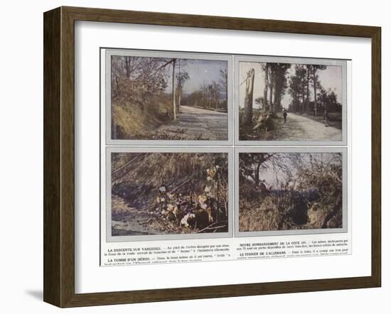 La Descente Sur Vareddes-Jules Gervais-Courtellemont-Framed Premium Photographic Print