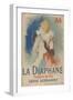 La Diaphane. Poudre De Riz , 1890 (Colour Lithograph)-Jules Cheret-Framed Giclee Print