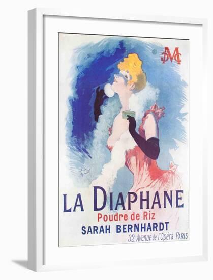 La Diaphane-Jules Chéret-Framed Collectable Print