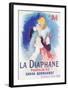 La Diaphane-Jules Chéret-Framed Collectable Print