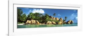 La Digue Island, Seychelles, Indian Ocean-K^H^ Hanel-Framed Art Print