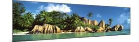 La Digue Island, Seychelles, Indian Ocean-K^H^ Hanel-Mounted Art Print