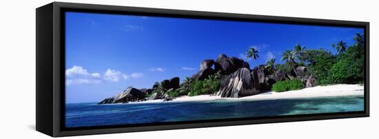 La Digue Island Seychelles-null-Framed Stretched Canvas