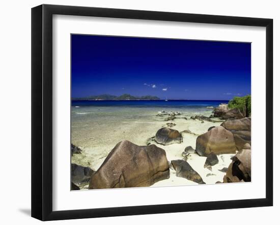 La Digue Isle, Seychelles, Indian Ocean-Angelo Cavalli-Framed Premium Photographic Print