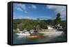 La Digue, Seychelles, Indian Ocean, Africa-Sergio Pitamitz-Framed Stretched Canvas