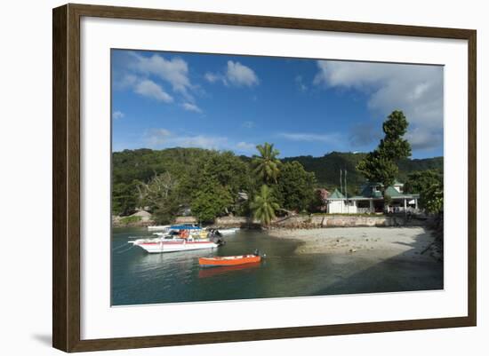 La Digue, Seychelles, Indian Ocean, Africa-Sergio Pitamitz-Framed Photographic Print