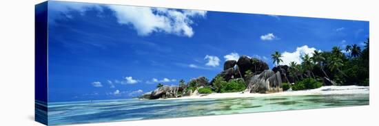 La Digue Seychelles-null-Stretched Canvas