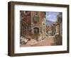 La Discesa al Mare-Guido Borelli-Framed Giclee Print