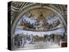 La Disputa (Disputation of the Holy Sacrament)-Raphael-Stretched Canvas